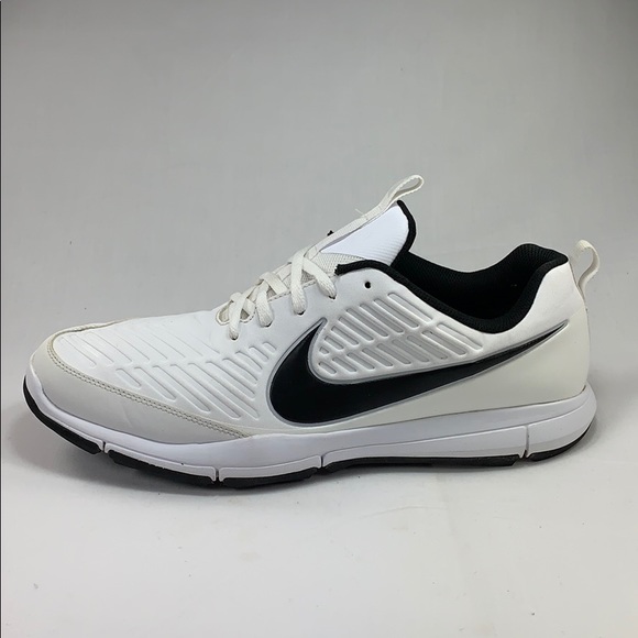 Nike | Shoes | Nike Explorer 2 Golf Shoe Black White Sz 3 |